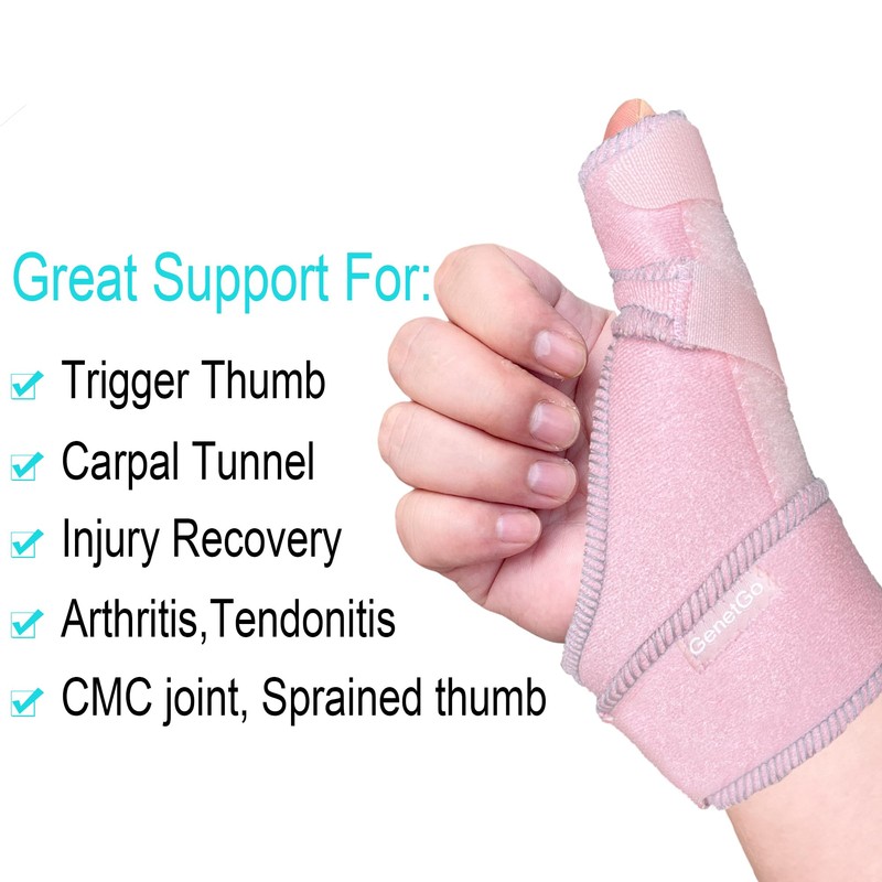 Trigger Thumb Splint - Thumb Spica Support Brace Stabilizer for