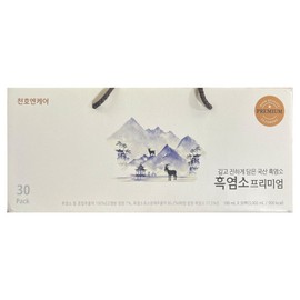 Cheonho NCare More Delicious Black Garlic Extract Premium 80ml x 30 packs / 천호엔케어 더욱 맛있어진 흑마늘진액 프리미엄 80ml x 30개입