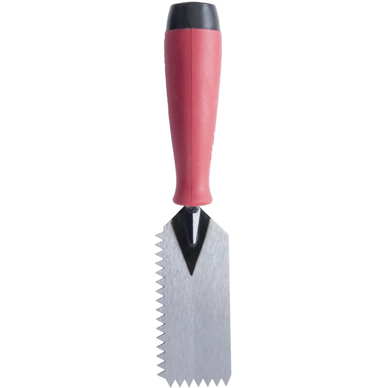 MARSHALLTOWN QLT V Notched Margin Trowel, Flooring and Tiling, Soft