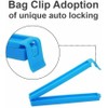 21x Food Sealing Clip, Food bag Storage Clips Freezer Fridge