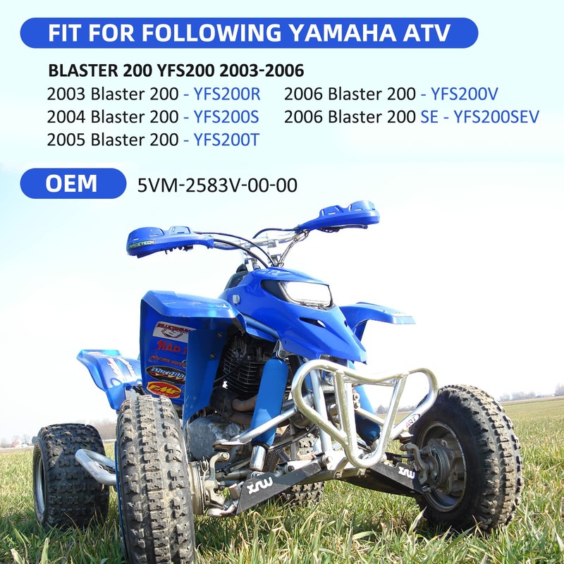 Rear Brake Master Cylinder for Yamaha Blaster 200 YFS200 2003-2006,