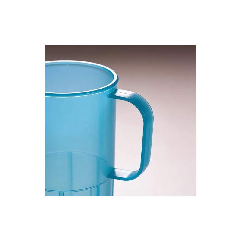 Vaso de Plástico Rigido Reutilizable Capacidad de 1.3L, Tarro Grande,