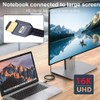 Right Angled 16K 8K UHD HDMI 2.2 Version 96Gbps Cable