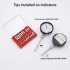 Clockwise Tools Digital Dial Indicators Tip Set, DIPR-01 22 Pieces,