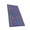 WHAMVOX 4th of July Decorative Table Cloth Star Strip Pattern