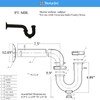 Nantucket Sinks P Trap – 1 1/4 P Trap Bathroom