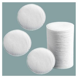 Esforzarse 360 Pcs Thickened Three Layer Makeup Cotton Pads, Cotton Makeup Remover Pads Make-up Remover Pads for Face Soft and Absorbent Facial Remover Rounds for Makeup Removal and Cleansing