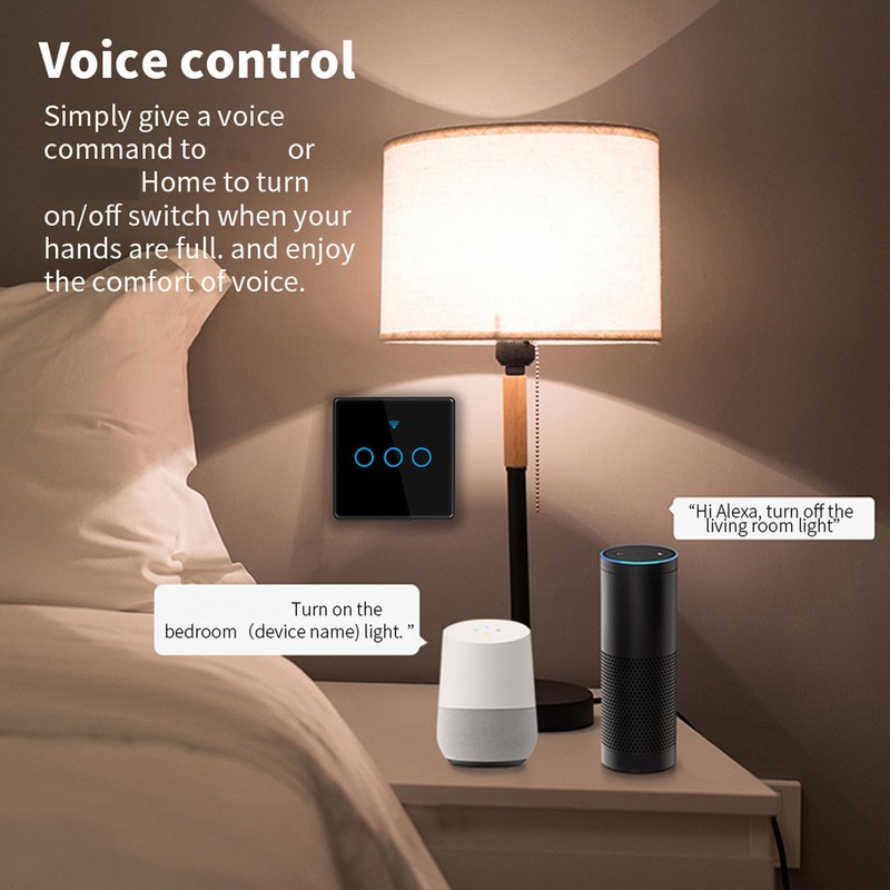 WiFi Smart Light Switch Wireless Smart Light Switch with Intelligence