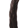 Mia FishTail Braidie, Synthetic Hair Braided Headband, Dark Brown, Classic