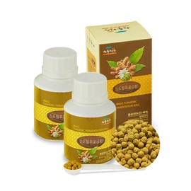 Jindo Fermented Turmeric Pills 100g can of turmeric pills (1 month) Domestic / 진도 발효 강황환 울금환 100g 1통 (1개월) 국내산