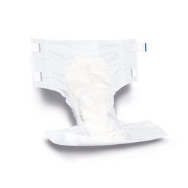 Medline Ultracare Cloth-Like Adult Incontinence Briefs, Size Medium, for Waist Size 32"-44", Bag of 24