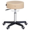 Master Massage Glider Ergonomic Round Swivel Adjustable Rolling Hydraulic Stool