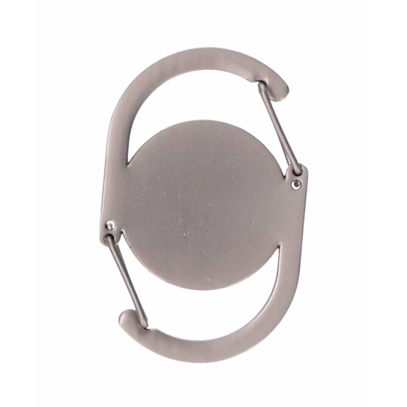 Cyrus Carabiner Men's Silver One Size, Silver