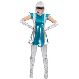 Spacewoman Space Fancy Dress Costume, Size 42/44