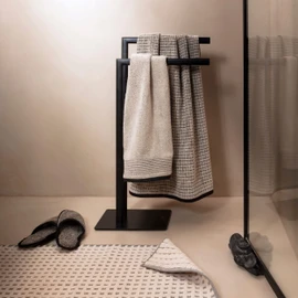 Möve Eden Hand Towel 30 cm x 30 cm grey