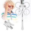 Optical Flipper, Plastic Adjustable Optometry Flip Lens Instrument with Vision