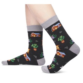 HAPPYPOP Neighbor Gifts Ideas Socks - Hostess Gifts Women Men, House Warming Gifts New Home Holiday Gifts for Neighbor Friend Female Male