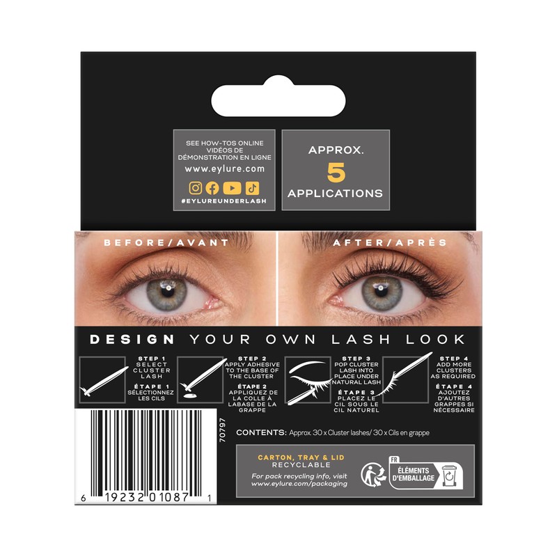 Eylure Underlash Refill Kits- Lengthening