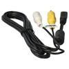 vhbw AV-CABLE suitable for OLYMPUS E-Serie, FE-Serie etc. replaces CB-USB5,
