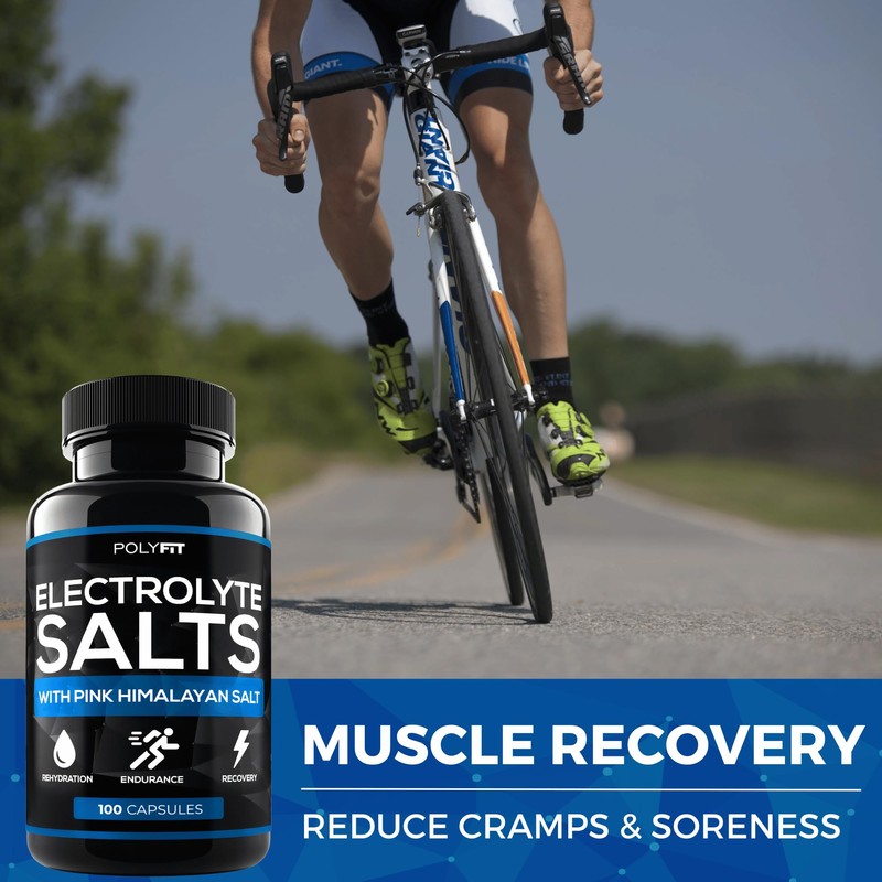 Polyfit Polyfit Electrolyte Salts - 100 Salt Pills - NSF
