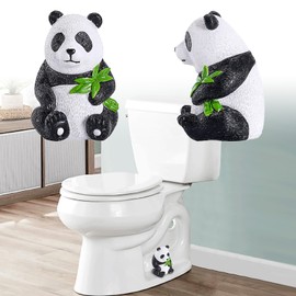 Toilet Bolt Caps,2PCS Toilet Bolt Covers Decorative，Resin cute funny Toilet Screw Cover Caps,Toilet Caps for Bottom of Toilet Easy Installation Toilet Replacement Parts (C)