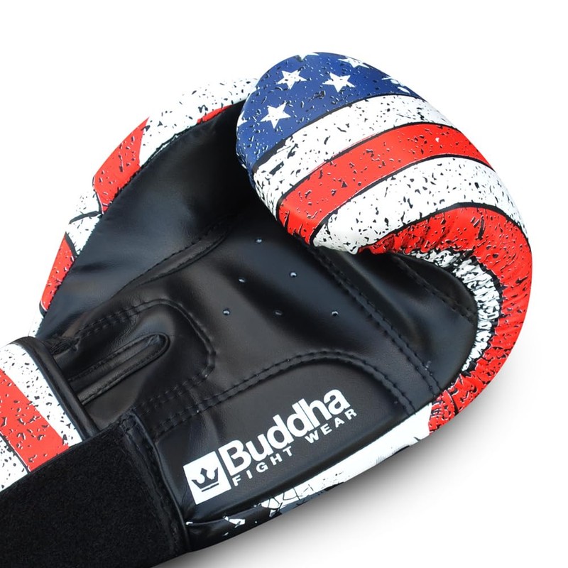 BUDDHA FIGHT WEAR Fantasy USA Boxing Gloves - Muay Thai