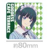 TV Anime Goddess Cafe Terrace Acrylic Coaster D [Ono Shirakiku]