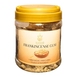 Rahiiq 250g: 100% Natural and Organic Premium Quality Wildcrafted Frankincense Gum, Pure Boswellia Carteri Resin (Somalia).