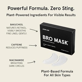 JAXON LANE Bro Mask Almohadillas De Gel Para Debajo De Los Ojos: Parches Refrescantes Para Ojeras E Hinchazón | Juego De Parches De Hidrogel Anti Enve