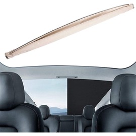 Curtain Sunroof Sunshade Shade Cover Sunroof Sunshade Roller Shutter with 2 Clips W/Clip Replacement for Q5 Beige Black Gray