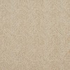E731 Ivory Herringbone Woven Textured Upholstery Fabric by The Yard