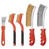 Flintronic 5 Piece Wire Brush Set, Wire Brush with 130
