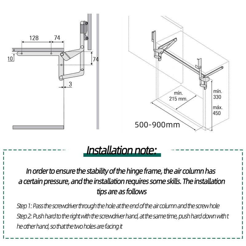 Vertical Lift Hinge, Vertical Swing Lift Pneumatic Arm Kitchen Mechanical