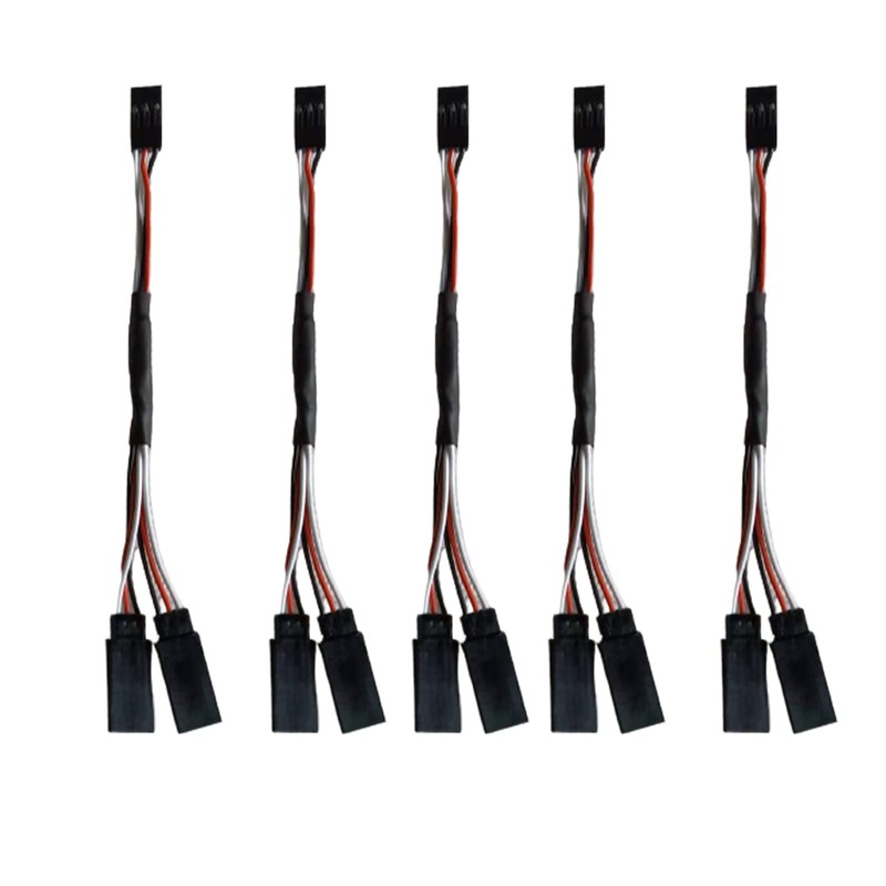 skrnrhrery Servo Y Adapter Cable, servo y Cable Male and