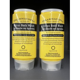 Pharmacopia 2 Bottles Pharmacopia Citrus Body Wash ~ 12.17 Fl oz Each