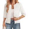 GRACE KARIN Short Sleeve Cardigan Summer Lightweight 3/4 Short Sleeve