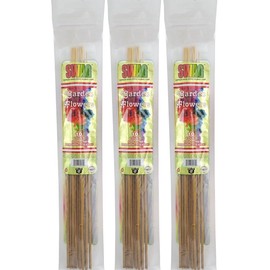 Swag 11" Hand Dipped Perfume Incense 3-Pack (10-Sticks Per Pack) - Choose Your Scent (Garden Flowers)