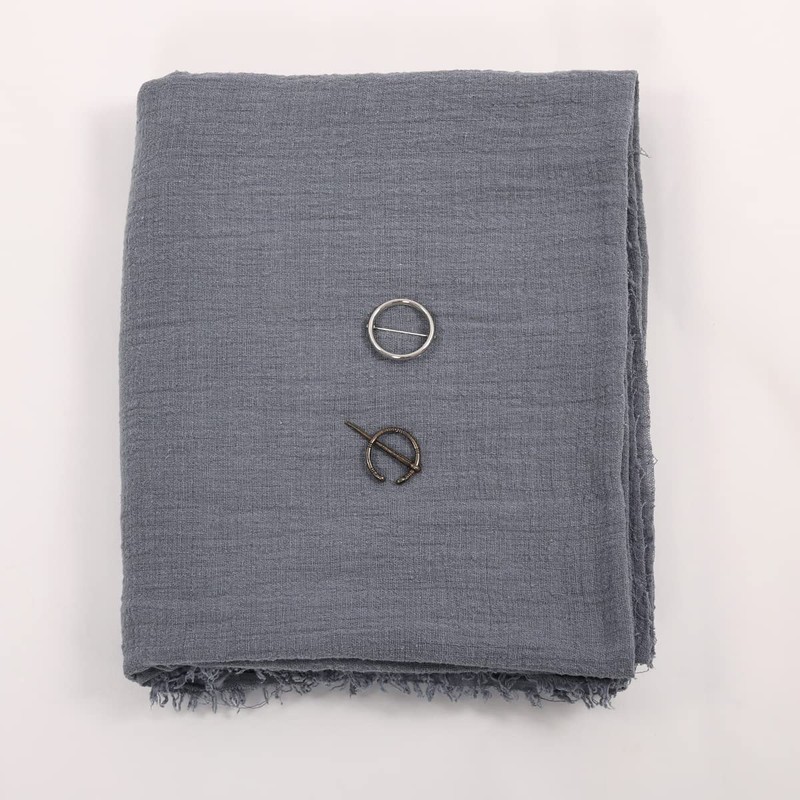 GRACEART Medieval Neckerchief Head Scarf Renaissance Pirate Linen 230 x