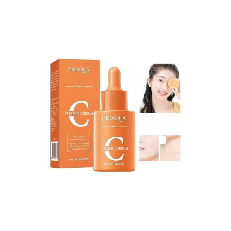 Serum Facial Vitamina C Antioxidante Brillo Antiacne Bioaqua Todo Tipo
