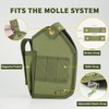 MCCC Molle OWB Holster for Pistols with Flashlight or Laser,