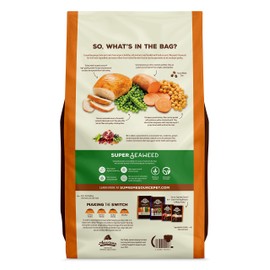 Supreme Source Premium Dry Dog Food Grain Free, USDA Organic Seaweed, Protein, Made in The USA.