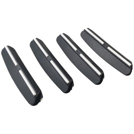4 Pcs 15 Degree Professional Knife Sharpening Guides, Black knife sharpener Angle Guide, Perfect Assistance for Grinding Knife Blade,for Kitchen, Restaurant, Outdoor