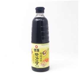 Sempio Korean Seasoning Soy Sauce For Soup 860ml 샘표 맛간장 국 찌개용 Noodle USA Seller