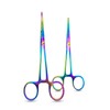 Rainbow Titanium Fishing Forceps, Stainless Steel, Multi-Coloured