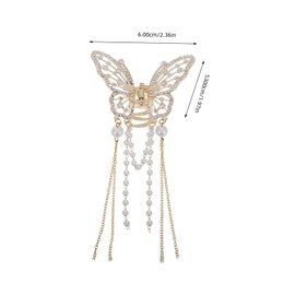 FOMIYES Butterfly Hair Clip Pins for Women Fashionable Rhinestone Hair Accessories for Casual Formal