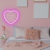 God is Within Her She Will Not Fall Neon Sign