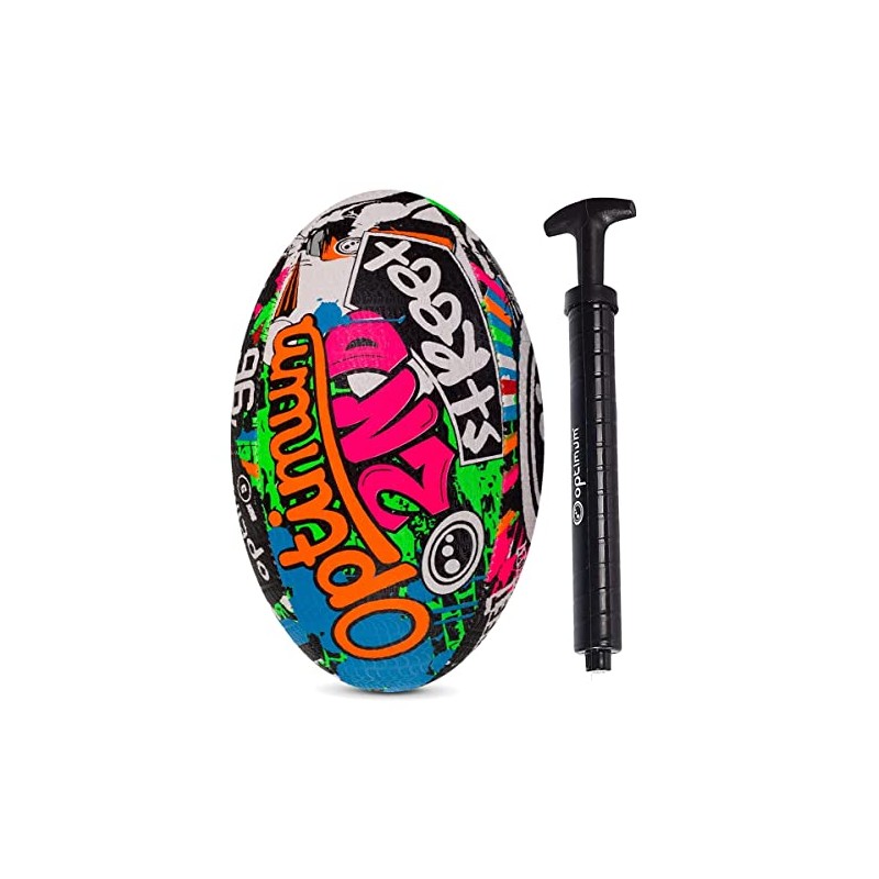 OPTIMUM Street II Men's Rugby Ball - Urban Play, Balanced