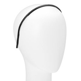 L. Erickson Braided 1/4" Headband - Black