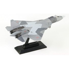Pit Road 1/144 SN Series Russian Air Force Fighter Airplane Su-57 Plastic Model SN21 Molded Color