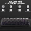 AULA AULA F99 Pro Wireless Mechanical Keyboard,Gasket Hot Swappable Custom